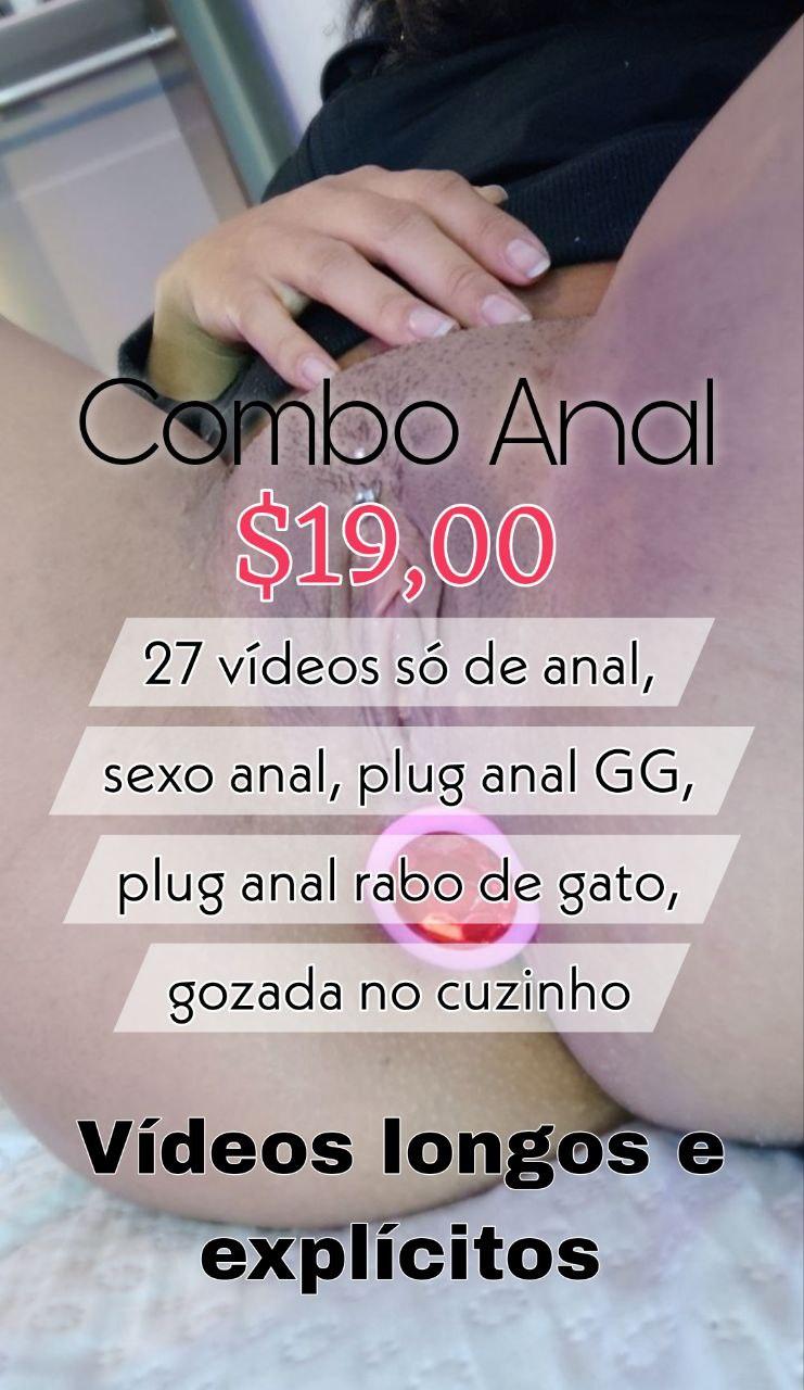 27 vídeos só de anal, sexo anal, leite no cuzinho, usando plug GG, usando plug rabo de gato

Vídeos longos e explícitos